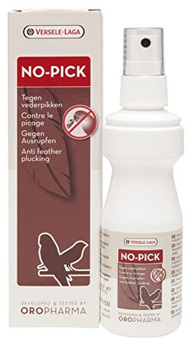 VERSELE-LAGA Oropharma No-Pick - Spray para pájaros - Sabor Amargo - contra el picoteo de Plumas - 100 ml