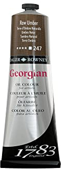 Georgian Oil Colour Colour 225 ml by DALER-ROWNEY - Raw Umber