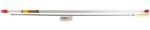 Pro-Shot 36-Inch Shotgun Rod 10-.410 Gauge - Micro-Polished Stainless Steel Cleaning Rod with Brass Patch Holder - Ideal for Precision Cleaning & Shotgun Maintenance - Made in USA (1 PC)