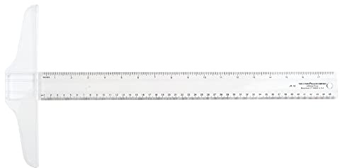 Westcott Junior T-Square Lineal, 45,7 cm (JR-18), transparent