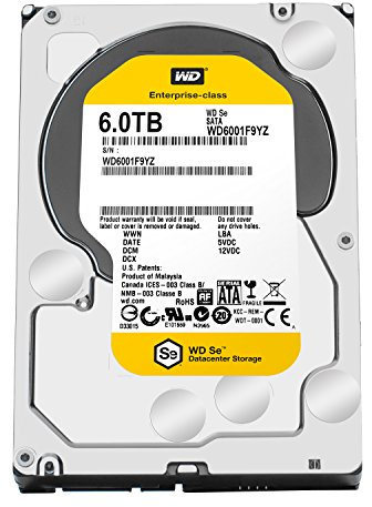 WD Western Digital 6TB SE SATA 6Gb/s