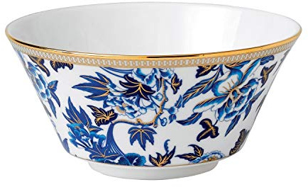 Wedgwood Hibiscus Blau Müslischale 15 cm