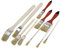 kwb 10-teiliges Pinsel-Set für Malerarbeiten - Lackier-Pinsel, Lasur-Pinsel - Für Holz, Metall, Stein und mehr