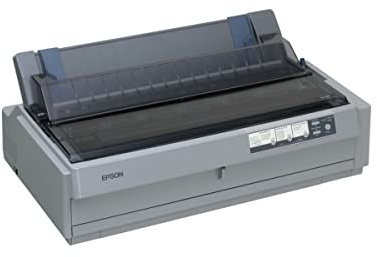 Epson LQ-2190N Stampante ad Aghi, Bianco Ghiaccio