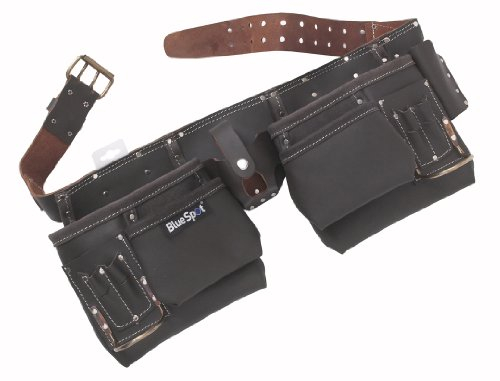 Blue Spot 16335 Deluxe Oil Tanned Leather Double Tool Belt