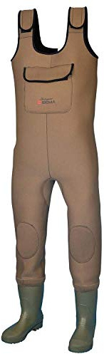 Shakespeare Sigma Vadeador de Pesca con Botas, Marron, Talla 10