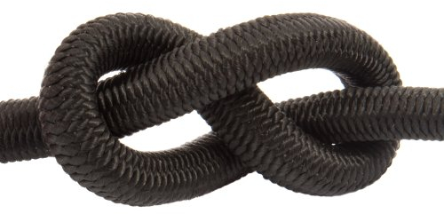 DQ-PP Gummiseil | 12mm | 15m | Schwarz | Expanderseil Expander Gummischnur Gummikordel Spannseil Planen Seil Spanngummi