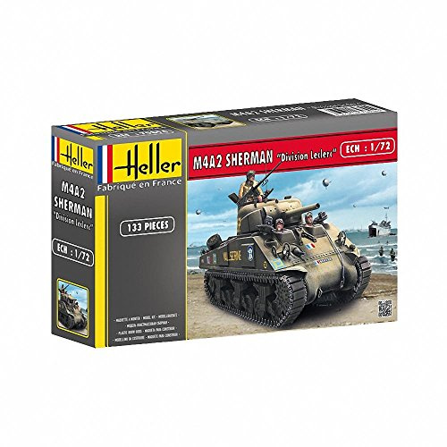 Heller 79894 - Modellbausatz M4A2 Sherman Division Leclerc (deco.FR), 1:72