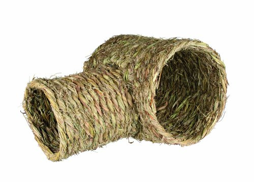 Trixie 61126 Grastunnel mit Abzweiger, Meerschw./Kaninchen, 30 × 25 × 50 cm