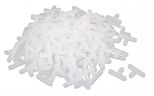 sourcing map 200x Wand Boden keramisch Fliesen Plastik Abstandhalter Fliese Werkzeug 5mm weiß DE de