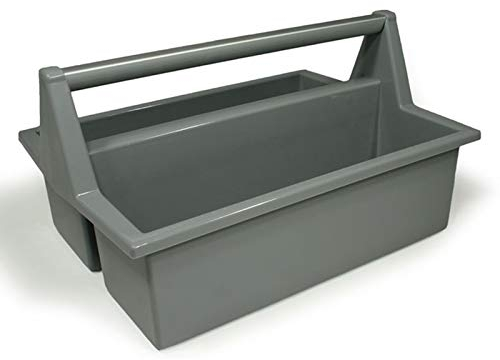 Werkzeug-Tragekasten stapelbar offen mit Aluminium-Tragegriff Kunststoff Mehrzweck Werzeugkasten universal