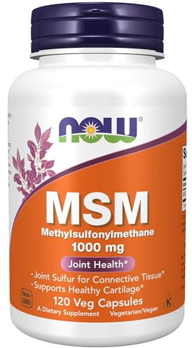 NOW Foods MSM 1000mg, 120 Vcaps