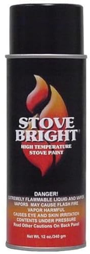 Duravent High Temperature Paint - Stove Pipe Black