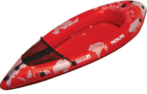 Advanced Elements PackLite Inflatable Kayak, Red