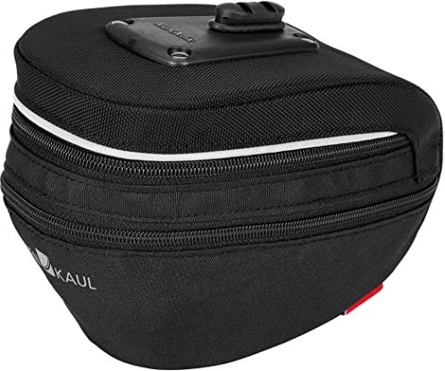 KlickFix 0299XL Unisex Adult Farradtasche Micro Sport 200 Expandable Satteltasche, Schwarz, 11 x 18.5 12 cm 1.5 l EU
