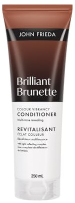 John Frieda Brilliant Brunette Multi-Tone Revealing Moisturizing Conditioner for Brunettes, 250 ml