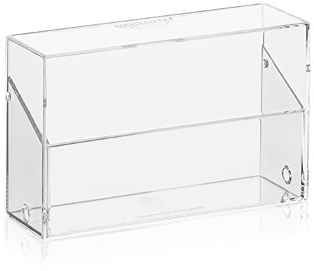 Visitenkartenbox/Visitenkartenhalter/variabel zur Aufbewahrung oder als Visitenkartenständer, Breite: 10.0 cm