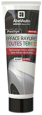 Abel Auto Efface Rayures Prestige Toutes teintes 100ml | Produit de Nettoyage, Pour Carrosserie