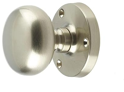 Svampspärr dörrvred set – satin-NICKEL