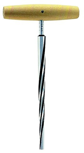 GEWA Cello, Spiral Reamer, Spiral Cut, Cutting Length 200 mm, Cone 1:25, Diameter 8-16.0 mm, Tin-Coated