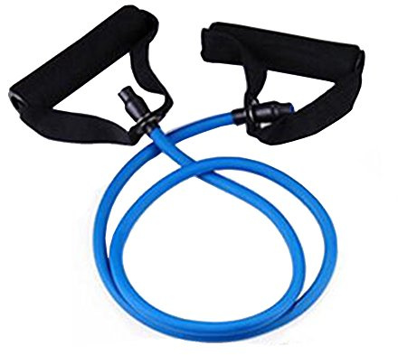 Toweter Pilates Tubes de Résistance pour Renforcement Musculaire (Bleu)