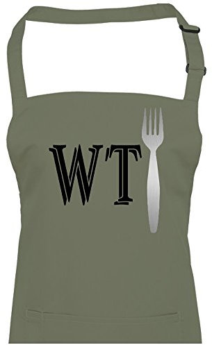 FatCuckoo WHAT THE FORK? -Funny Unisex kitchen Apron From