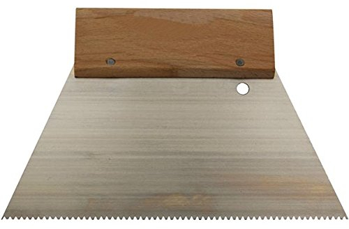 Toolland Couteau à colle, denture fine, 180 mm