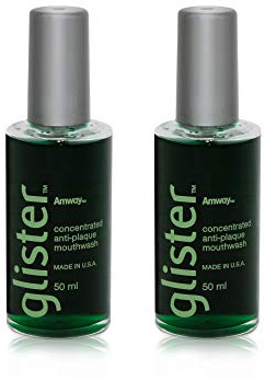 2 x Mundwasserkonzentrat mit Anti-Plaque-Formel GLISTER™ - Concentrated Mouthwash - 2 x 50 ml (100 ml) - Amway - (Art.-Nr.: 9949)