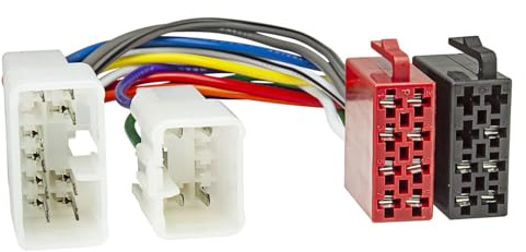 tomzz Audio 7055-000 Radio Adapter Kabel kompatibel mit Daihatsu Subaru Toyota Lexus auf 16pol ISO Norm