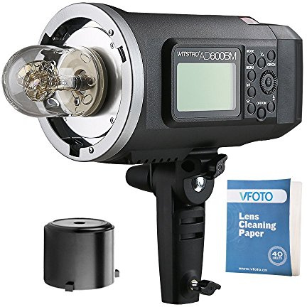 Godox AD600BM Bowens Montage 600Ws GN87 Hochgeschwindigkeits-Synchronisierung Outdoor Blitz Strobe Licht mit 2,4 G drahtlosem X-System kompatibel für Canon Nikon Sony Fuji Olympus