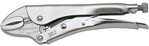 Gripzange - 500-125 mm Backen halbrund, mit Drahtschneider