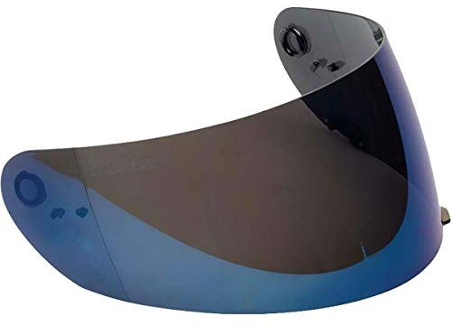 Bell Face Shield Street Racing Motorradhelm-Zubehör – dunkelblaues Iridium – für Star/Vortex/RS-1/Revolver