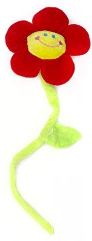 GOODS+GADGETS Singende Happy Birthday Blume in 5 Farben - Geburtstags-Geschenk mit Melodie - Rot