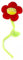 GOODS+GADGETS Singende Happy Birthday Blume in 5 Farben - Geburtstags-Geschenk mit Melodie - Rot