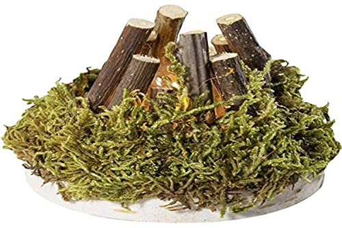 Kahlert Licht 49694 - Minipuppenzubehör - Lagerfeuer mit LED und Batterie, Kupferfarben