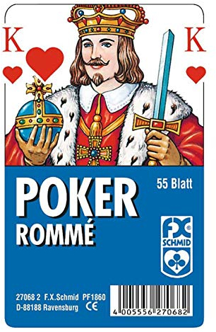 Poker/Rommé - Kartenspiel ab 8 Jahre