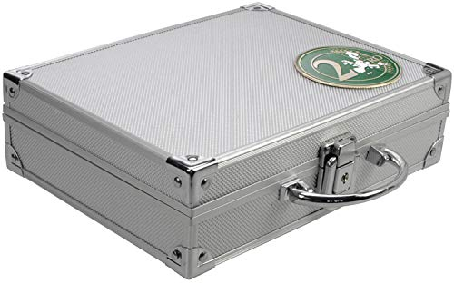 SAFE 174 ALU Münzkoffer mit 6 Tableaus 6326 für 210 Münzen bis 26 mm