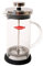 Oroley - Caffettiera a Stantuffo | Acciaio Inossidabile borosilicato | Base in Silicone | 3 Tazze | 350ml