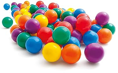 Intex Fun Ballz - Kunststoffbälle - 100 Stück - Ø 8 cm