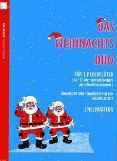 Heinrichshofen Verlag DAS Weihnachts Duo - arrangiert für Zwei Blockflöten - (SA/ST) - Gitarre [Noten/Sheetmusic]