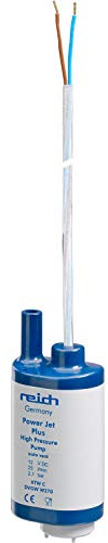 Unbekannt Tauchpumpe Power Jet Plus Pumpe Trinkwasserkonform 12V Camping Wohnwagen Reisemobil Wasserpumpe weiß