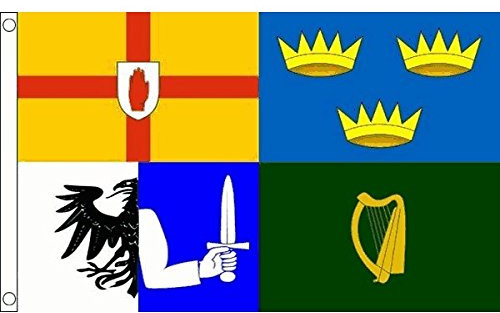 FlagSuperstore Bandera de Irlanda Republicana de Irlanda Irlanda de Las Cuatro Provincias, Grande, 5 x 3 pies