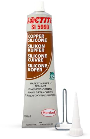 Loctite WY1704658 SI 5990 Premium Silicone Engine Cover Gasket Sealant, 100ml | Non-corrosive and oil-resistant, For large gaps, Electrical insulation, Moisture curing