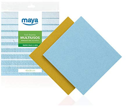 Maya 07007 Pack 3 Uds Bayeta Microfibra 30 x 32 cm Idea 3 Surtido
