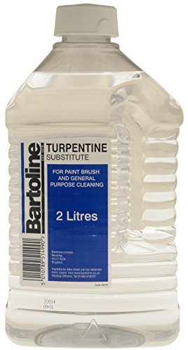 Bartoline Turpentine Substitute 2L – Multi-Purpose Solvent for Paint Brushes & DIY Cleaning