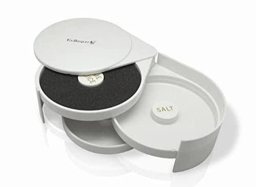 Vin Bouquet FIK 027 - Bandeja para cócteles, 3 niveles y así separar la sal, el azúcar y el jugo de limón