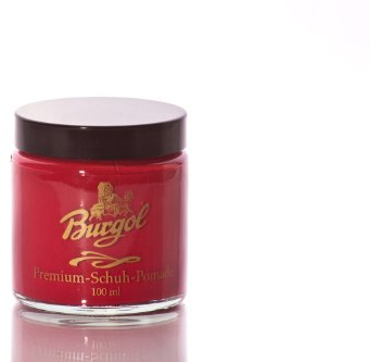 Burgol Schuhpomade, rot