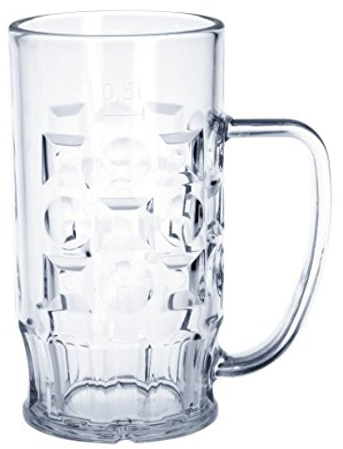 20er Set Bier-Krug 0,5l aus Kunststoff