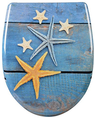 WOLTU Quick Release Toilet Seat with Soft Close Slow Hinge Attached Fittings for Bathroom