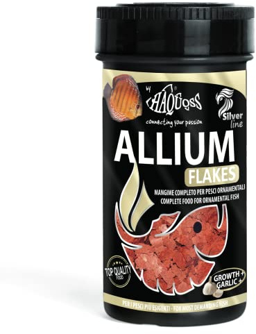 Haquoss Allium Flakes - Alimento en Escamas a Base de ajo, 250 ml/40 g